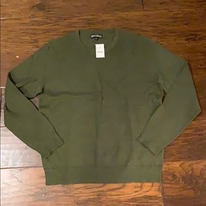 J. Crew Mercantile Crew Neck Sweater Green - Large